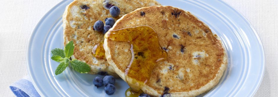 Blaubeerpfannkuchen