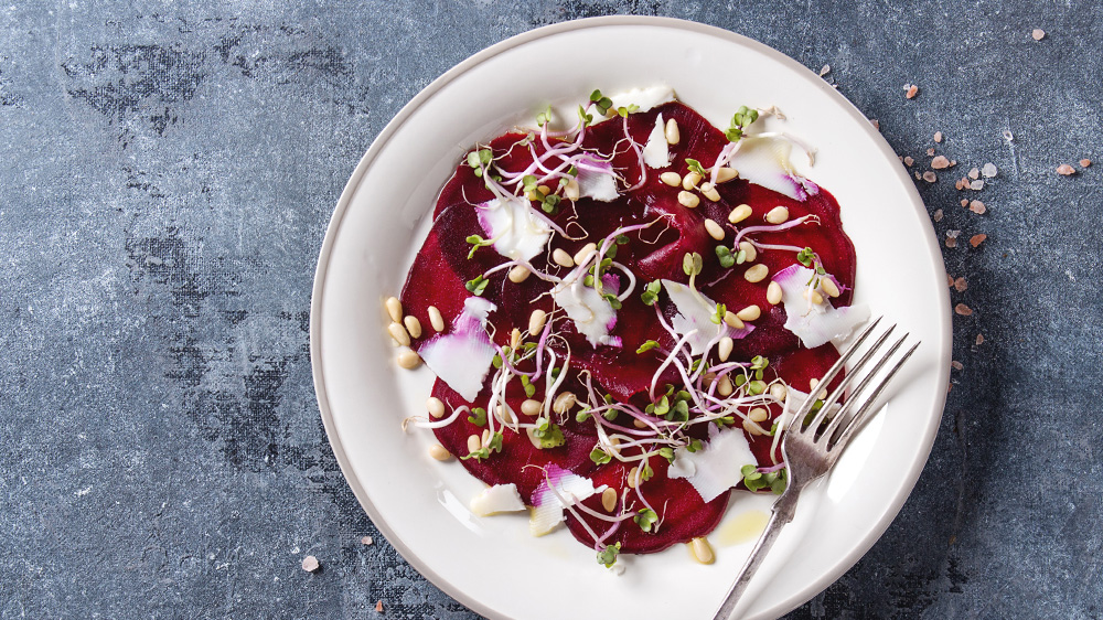 Rote-Bete-Carpaccio