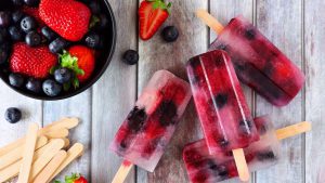 Beeren Prosecco Poptail