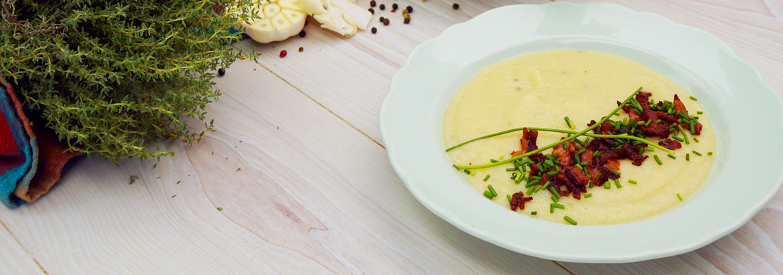 Als leckere Suppe mit Lauch