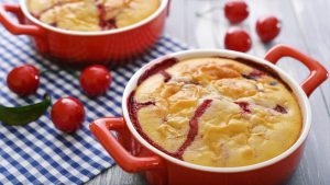 Clafoutis mit Kirschen