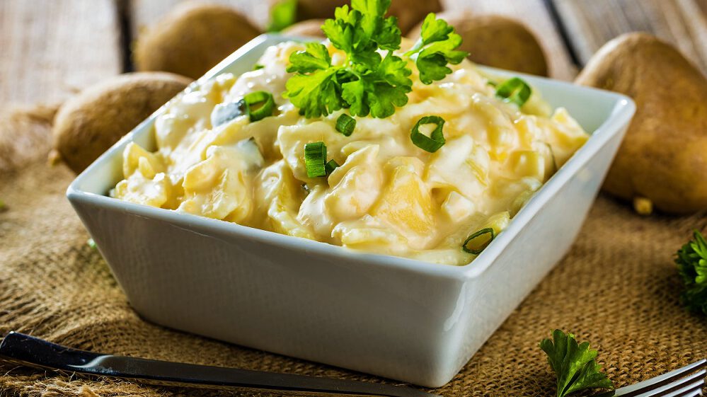 Kartoffelsalat mit Mayo