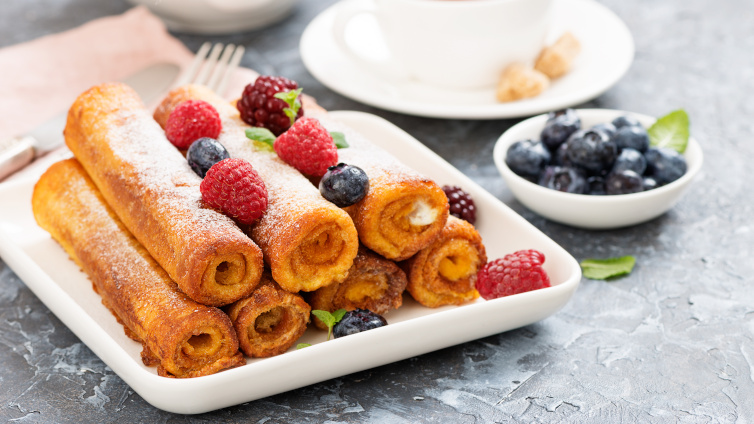 French Toast Rolls