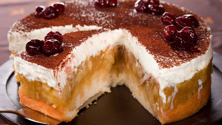 Schwedische Apfeltorte