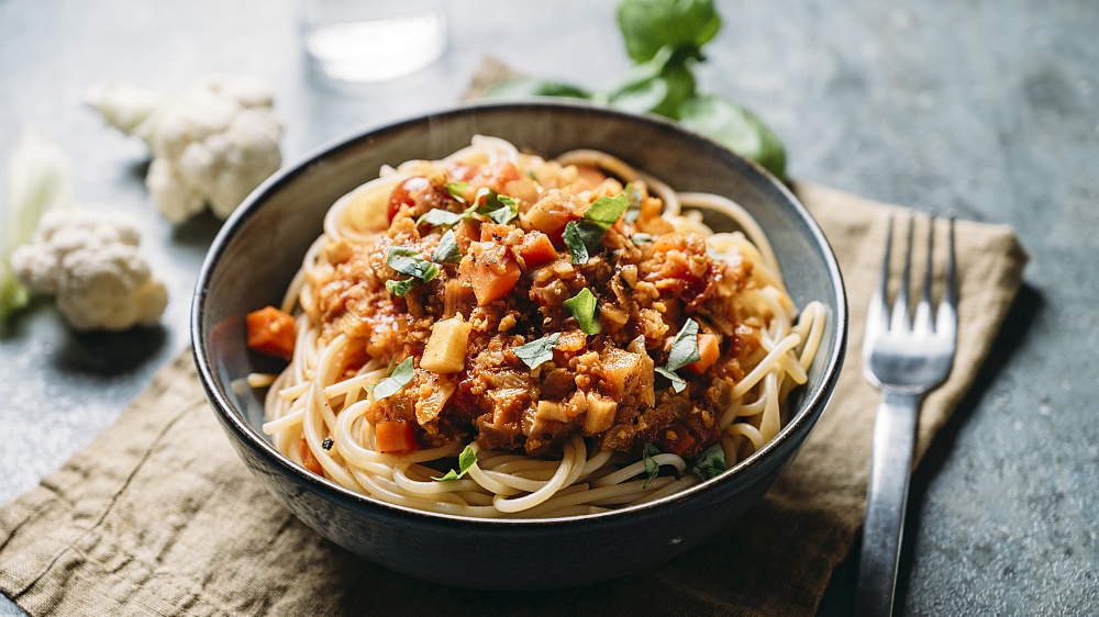 vegetarische-bolognese-pasta