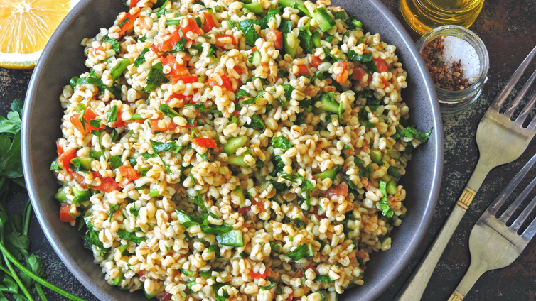 Salate zum Grillen Bulgur Salat