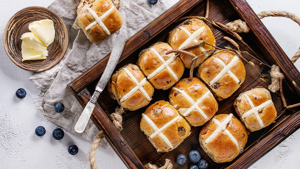 Britisch: Hot-Cross-Buns