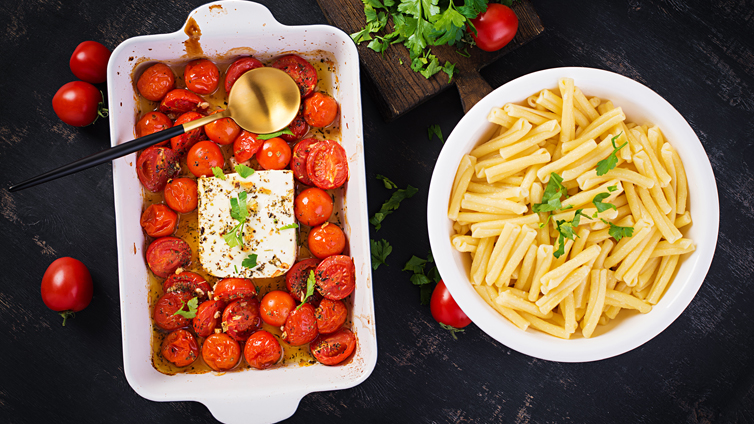 Baked Feta-Pasta