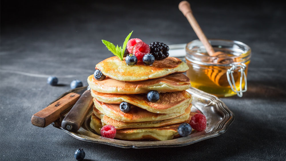 Einfache Pancakes