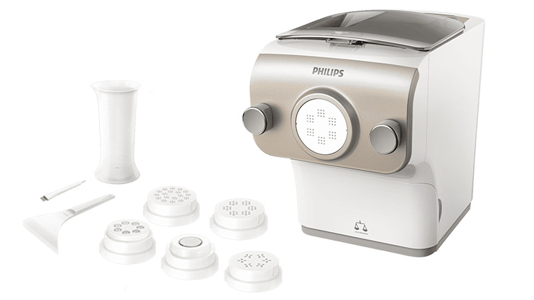 Philips Pastamaker weiß mit Zubehör