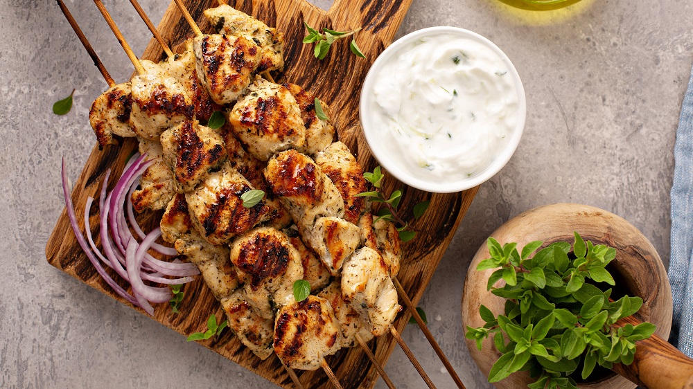 Würziges Souvlaki